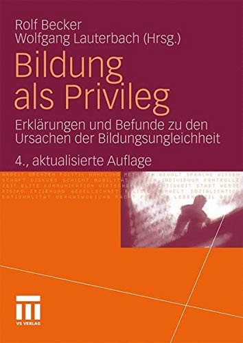 Cover for Bildung als Privileg