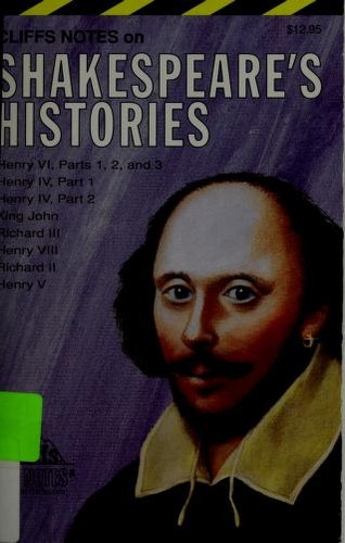 Cover for Shakespeare's Histories: notes
