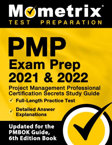 Cover for PMP exam prep 2021 & 2022
