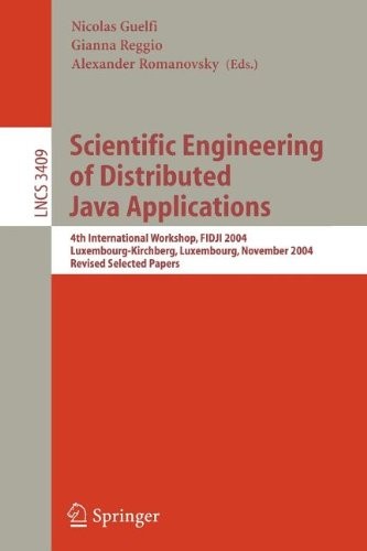 Cover for Scientific Engineering of Distributed Java Applications