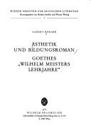 Cover for Ästhetik und Bildungsroman