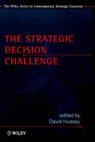 Cover for The strategic decision challenge