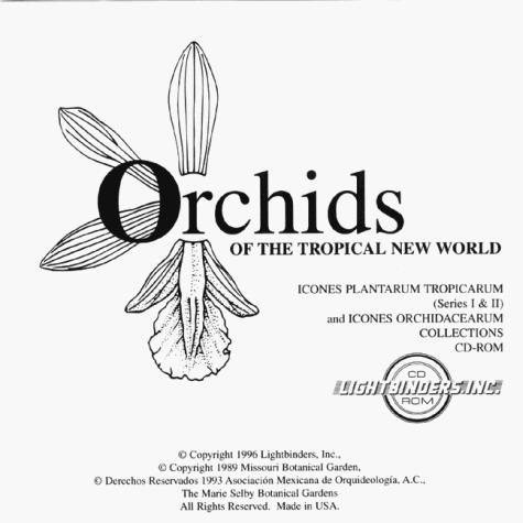 Cover for Orchids of the Tropical New World