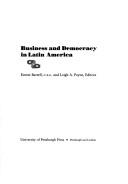 Cover for Business and democracy in Latin America