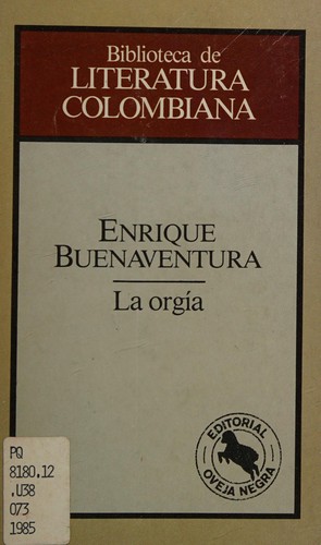 Cover for La orgía