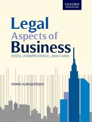 Cover for Legal Aspects of Business
