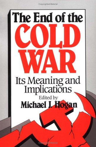Cover for The End of the Cold War