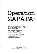 Cover for Operation Zapata