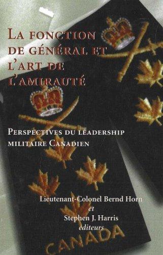 Cover for La fonction de général et l'art de l'amirauté