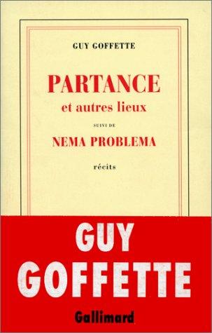 Cover for Partance et autres lieux