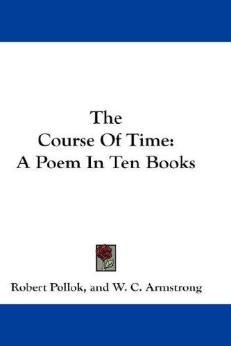 Cover for The Course Of Time