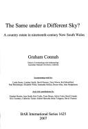 Cover for The same under a different sky?
