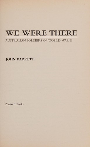 Cover for We were there
