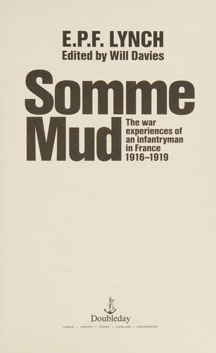 Cover for Somme mud