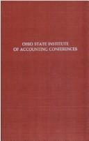 Cover for Ohio State Institute of Accounting Conferences