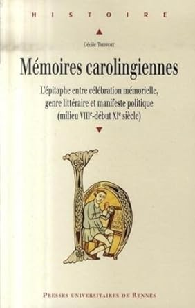 Cover for Mémoires carolingiennes