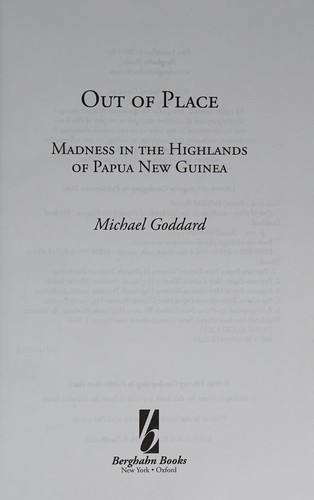 Cover for Out of place