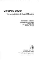 Cover for Making sense