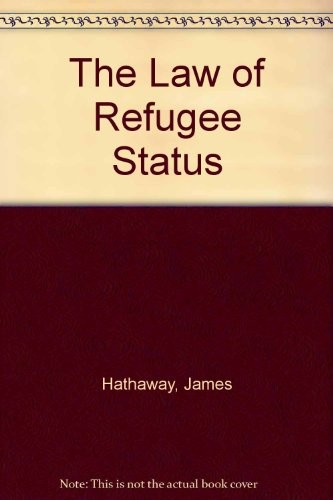 Cover for The law of refugee status