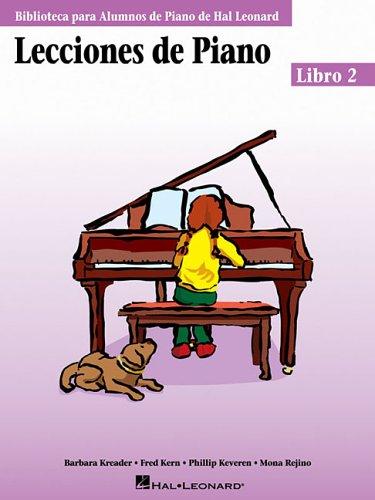 Cover for Piano Lessons Book 2 - Spanish Edition