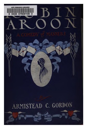 Cover for Robin Aroon: A Comedy of Manners