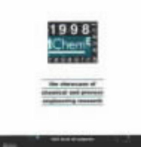 Cover for Icheme Research Event 1998 - IChemE