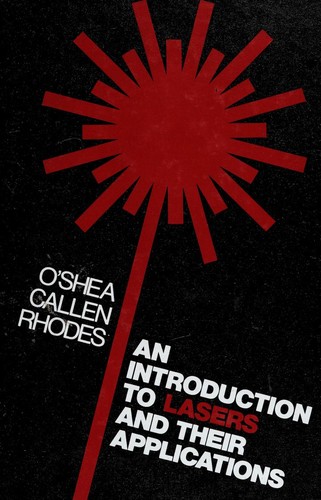 Cover for Introduction to lasers and their applications