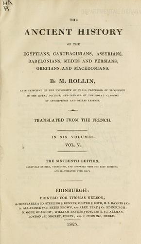 Cover for A manual of ancient history
