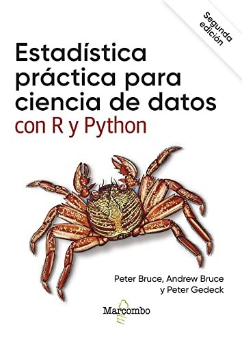 Cover for Estadística práctica para ciencia de datos con R y Python