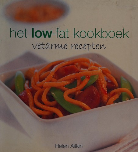 Cover for Het low-fat kookboek
