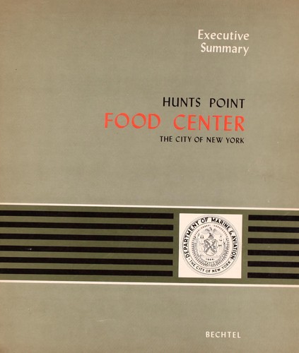 Cover for Hunts Point Food Center