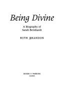 Cover for Being Divine