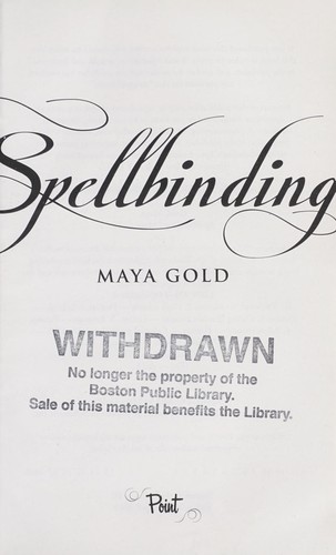 Cover for Spellbinding