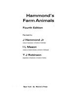 Cover for Hammond's farm animals.