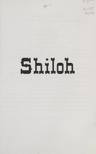 Cover for Shiloh