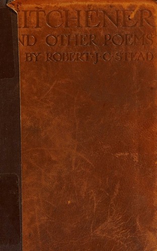 Cover for Kitchener, and other poems