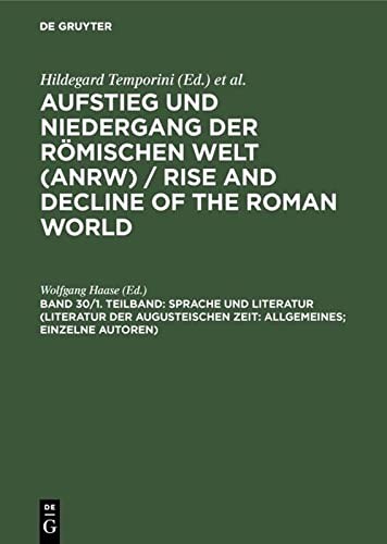 Cover for Aufstieg und Niedergang der römischen Welt