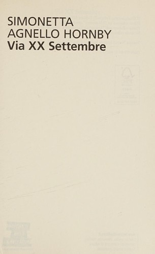Cover for Via 20. settembre