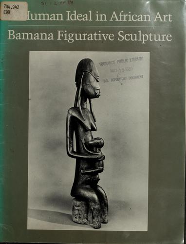 Cover for A human ideal in African art