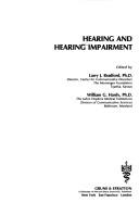 Cover for Hearing and hearing impairment