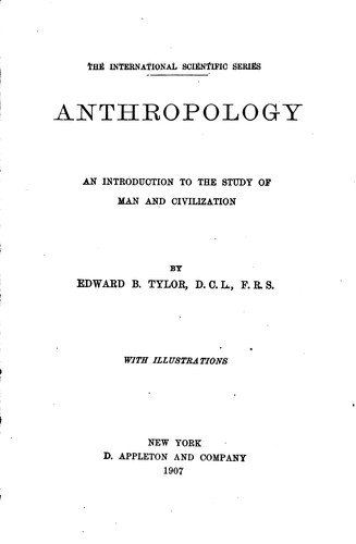 Cover for Anthropology: An Introduction to the Study of Man and Civilization