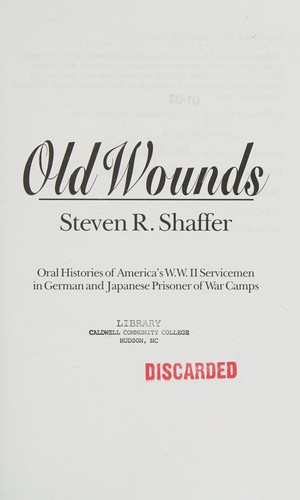 Cover for Old wounds