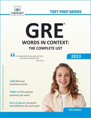 Cover for GRE Words in Context