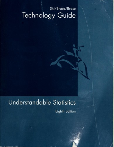 Cover for Understandable Statistics Technology Guide 8th Ed