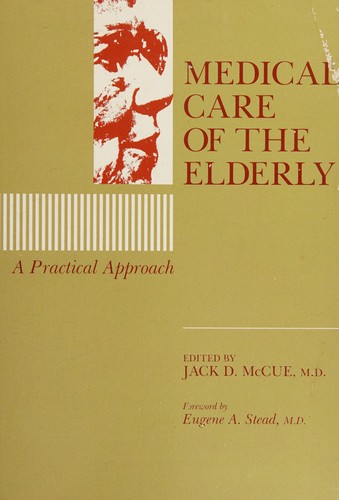Cover for Medical care of the elderly
