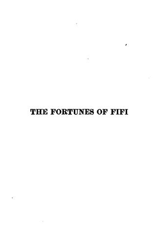 Cover for The fortunes of Fifi