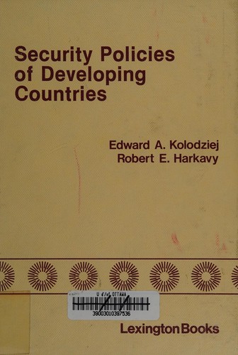Cover for Security policies of developing countries