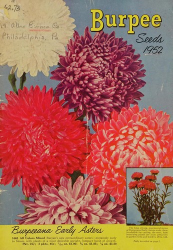Cover for Burpee seeds 1952