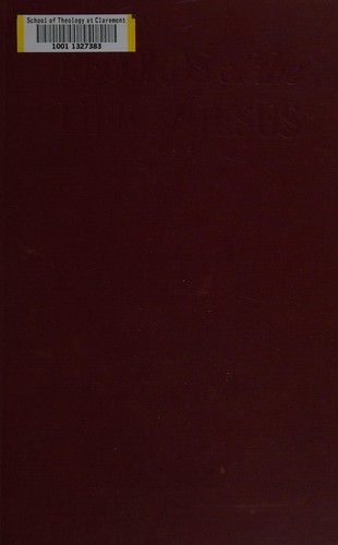 Cover for Records of the life of Jesus