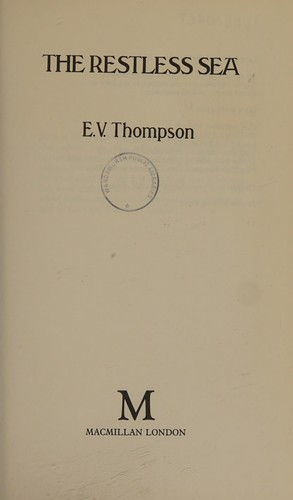 Cover for The restless sea